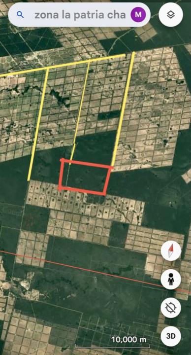 1.891 HECTAREAS CAMPO ZONA LA PATRIA - CHACO